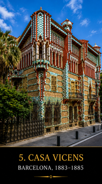 WORK BY ANTONI GAUDI