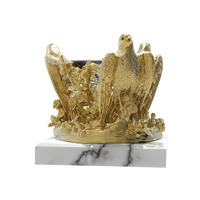 Gold - Luxury Crystal bowl AGAUE