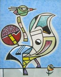 Modern abstract art by Boris Shoshensky