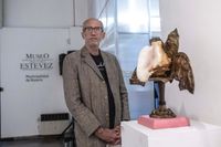 DANTE TAPARELLI AND HIS SCULPTURES