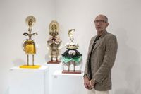 DANTE TAPARELLI AND HIS SCULPTURES