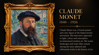 CLAUDE MONET