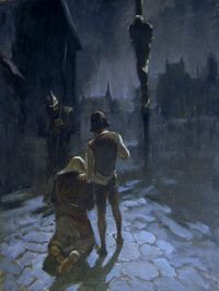 A DEATH OF THE FATHER. FROM THE SERIES UNTIL EULENSPIGEL