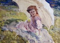 GIRL WITH A PARASOL