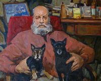 PORTRAIT OF THE ARTIST IGOR SKOROBOGATOV